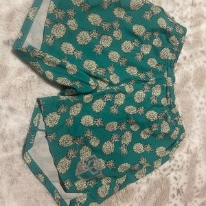 Born primitive pineapple training shorts